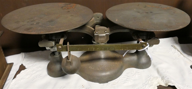 Number 2 Drug Store Scales - Measuring 7 tall 20 Long