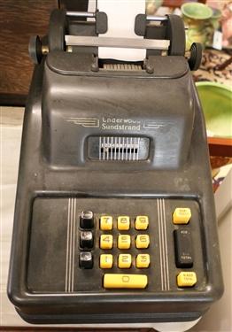 Underwood Sundstrand Adding Machine