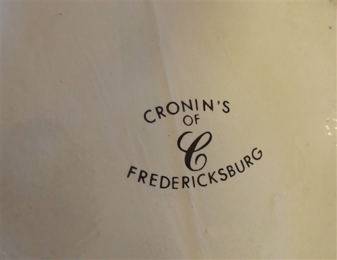 Cronin's of Fredericksburg Bowl and Pitcher Set - Flower Decoration - Pitcher Measures 12 tall Bowl 16 Across