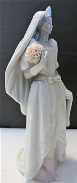 Lladro Bride Figure - Number 5439 - Measures 12 1/2 Tall 