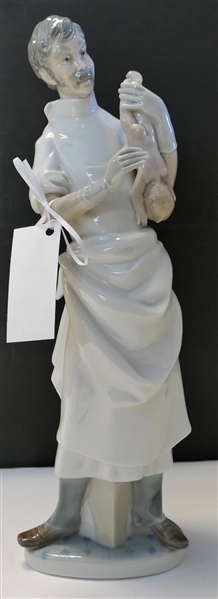 Large Lladro Doctor Figure - Measures 14 1/4" Tall 