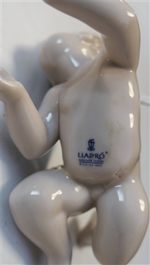 Lladro Angel Christmas Tree Ornament - Measures 2 1/2 Tall 4 1/2 Long