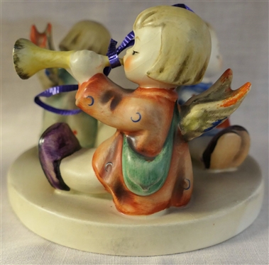 Hummel Angel Candle Holder with 3 Angels - Measures 3 tall 4 Across