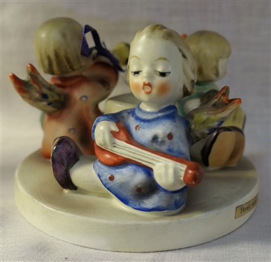 Hummel Angel Candle Holder with 3 Angels - Measures 3 tall 4 Across