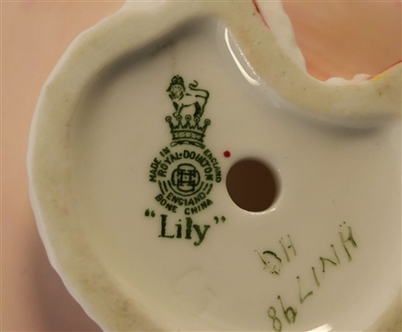 2 Royal Doulton Figures - Lily and Mary Mary - Mary Measures 5 Tall 