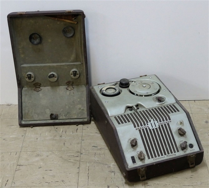 Webster Chicago "Electronic Memory" Recorder -Model J80-1 Number 130984