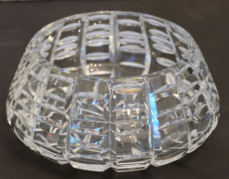 Unsigned Waterford Crystal Bowl - Measuring 3 1/2" tall 6" Across