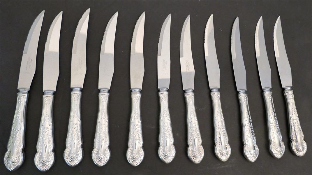 11 LP & Co Sheffield England Steak Knives - Each Knife Measures 8 1/2" Long