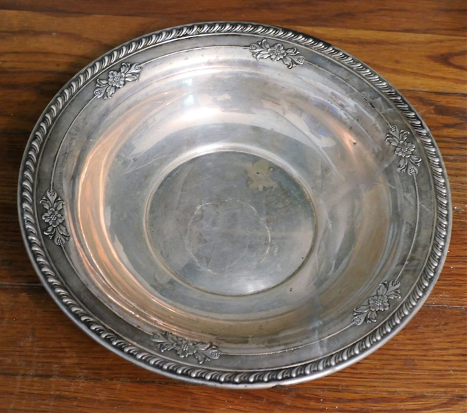 Wallace Sterling Silver Bowl - Number 225 - Measuring 2" tall 10" across