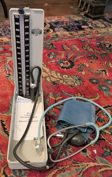 Baumanometer - Blood Pressure Instrument and Stethoscope 