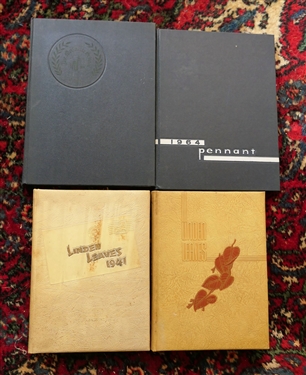 1941 and 1942 Linden Leaves Lindenwood College - St. Charles Missouri Annuals and 1964 and 1965 Pennant Annuals - McCallie School - Chattanooga, Tennessee 