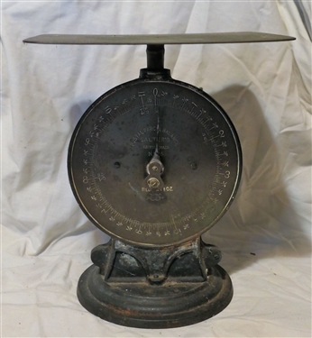 Salter's British Made No. 25 - Postal Parcel Balance Scale - Measuring 8 1/2 Tall 9 by 7 