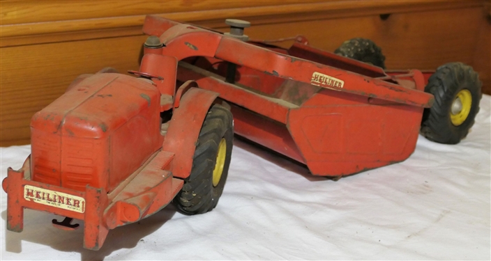 Model Toys Heiliner Earth Mover - Pressed Steel - Measures 6 Tall 30 Long