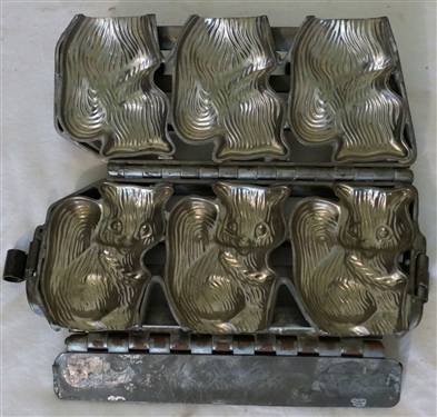 Squirrel Chocolate Mold 9 1/2 by 4 