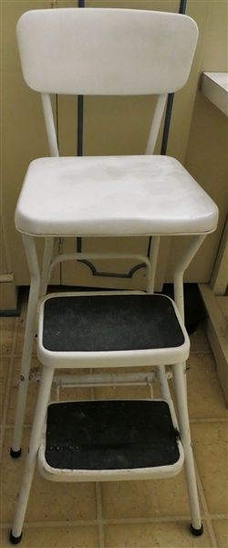 Cosco Folding Kitchen Step Stool / Chair 