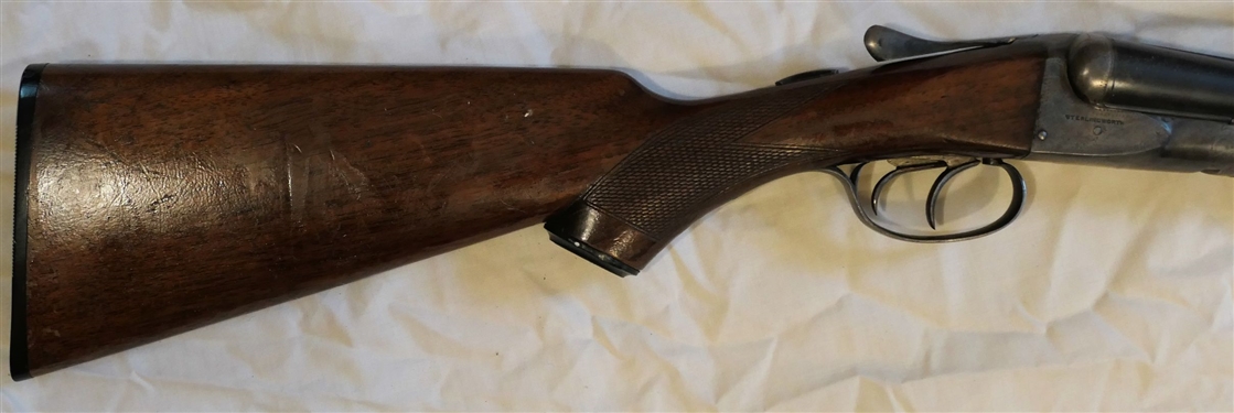 Sterling Worth 20 Gauge Double Barrel Shot Gun - Great Condition  - Made by AH Fox 