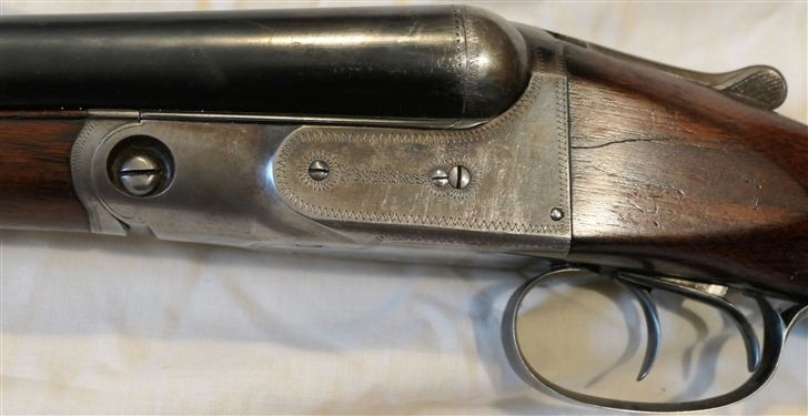 Parker Brothers Makers - Meriden, Conn. Vulcan Steel - 12 Gauge Double Barrel Shotgun - Pat. March 26 1978 - Great Condition 