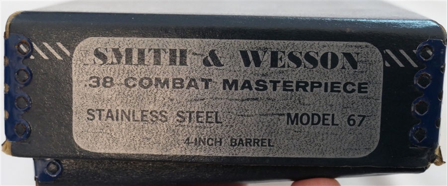 Smith & Wesson 38 Special - Revolver - In Original Box - Stainless Steel Frame - Model 67-1 