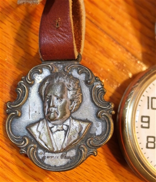 BW Raymond 21 Jewel - Elgin Pocket Watch -Serial Number 28203319 - BW Raymond 14kt Gold Filled Case -Case is Monogrammed - Watch is Running - Second Sub Dial - Oliver The Chilled Plow Watch Fob...