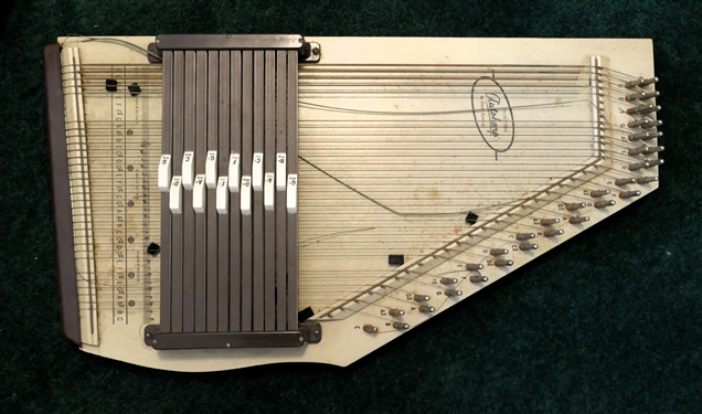 Silvertone Autoharp by Oscar Schmidt - Some Loose Strings 