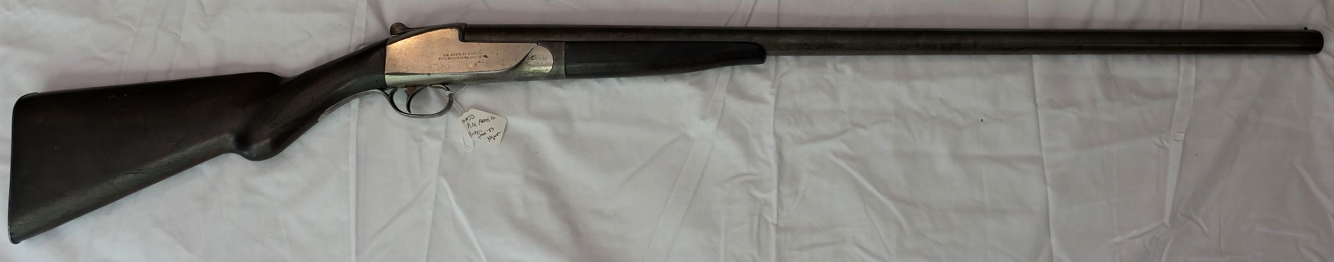 A.M. Arms Co. Boston -10 Gauge  Shotgun - Pat. March 21.'82, May 29. '83 