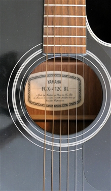 Yamaha FGX-412C BL - Electric Acoustic Guitar in Case 