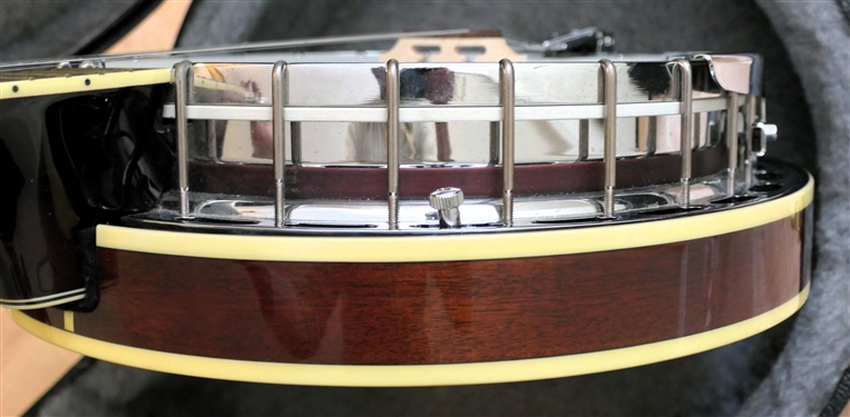 Epiphone Masterbilt 5 String Banjo - Number DW07090119 - Mother of Pearl Inlaid Neck - In Epiphone Case