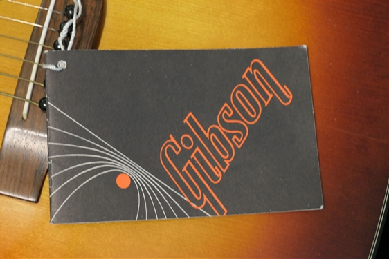 Gibson B-25-D Acoustic Guitar - In Gibson Case - With Original Paper Information Booklet 