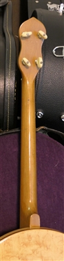 Mercia - 4 String Banjo - Birdseye Mable Back - In Case with Extra Strings - Case is Rough 