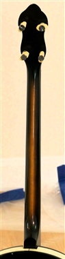 May Bell 4 String Banjo in Case - With Several Sets of Replacement Pegs 