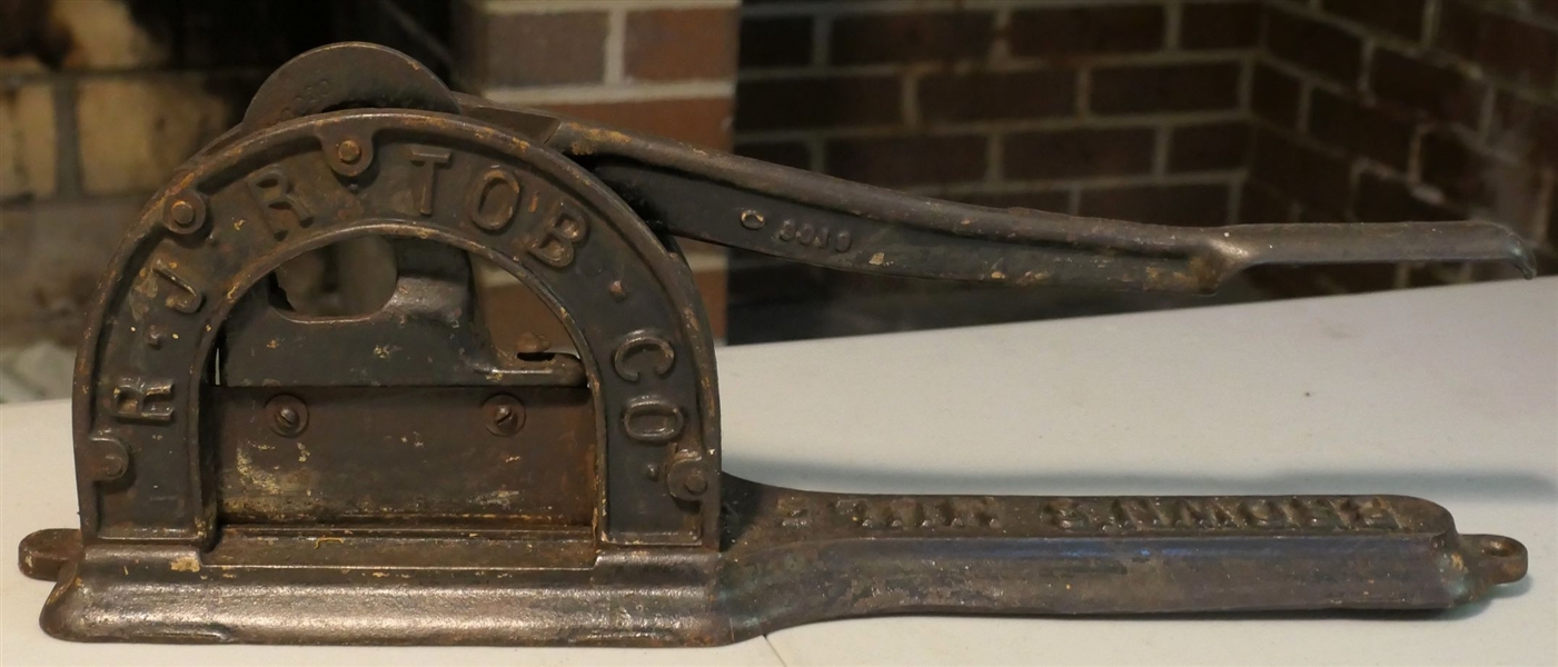 R.J.R. Tob. Co. "Browns Mule" Tobacco Cutter 