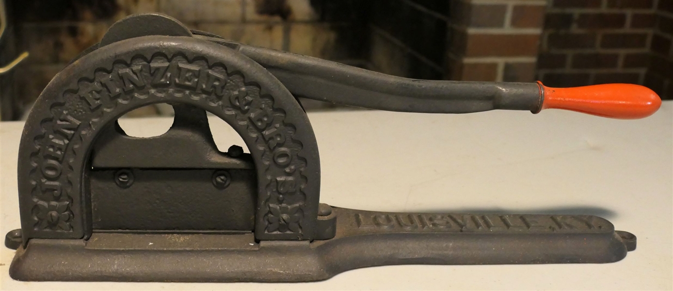 Five Bros Tobacco Wks Louisville KY - Tobacco Cutter - Made By Enterprise 