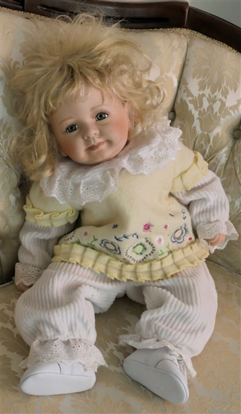 Ashley Bette - Lifelike Porcelain Baby Doll - 20" Tall 