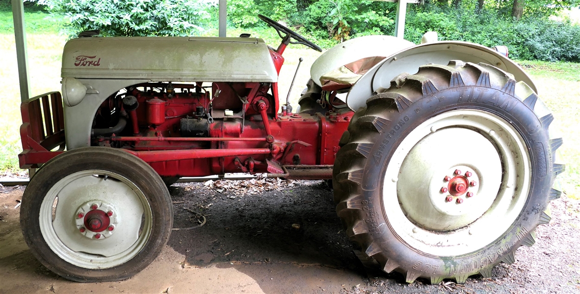 Ford Tractor with 3 Point Hitch - Very Clean - Like New Tires - Needs Battery 
