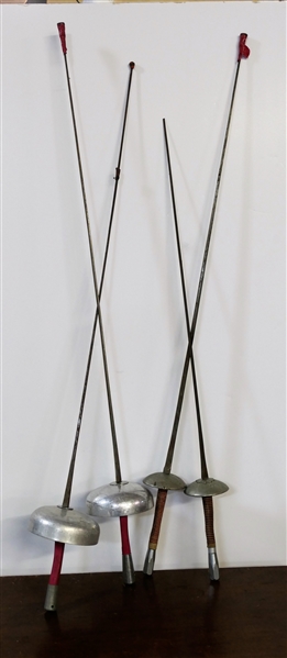 4 Fencing Swords 