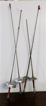 4 Fencing Swords 