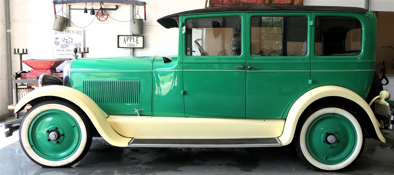 Green 1927 Studebaker E.W. Commander -4 Door -  36 Horse Power - 354 Cubic Inches - 63623 Miles  - Fully Restored