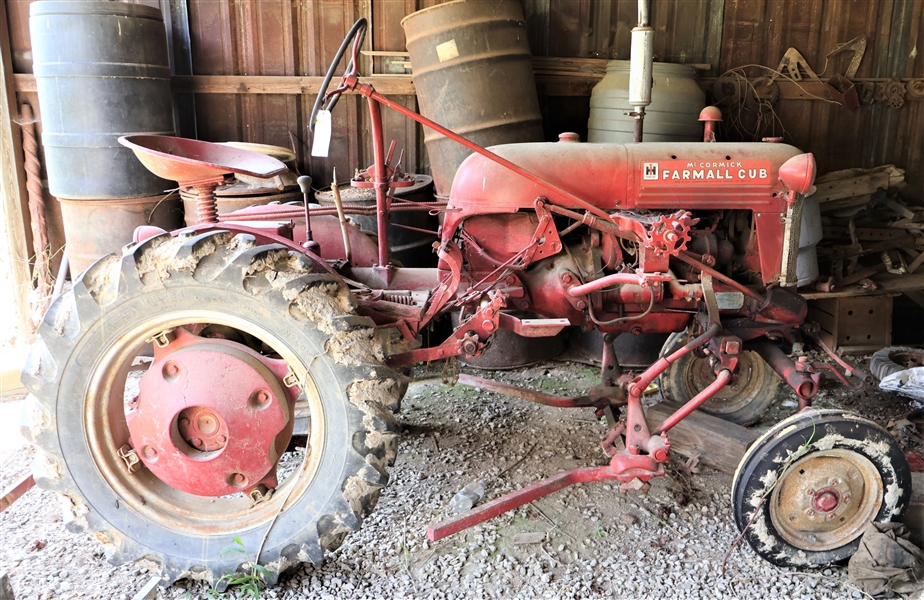 McCormick Farmall Cub Tractor - Running Condition