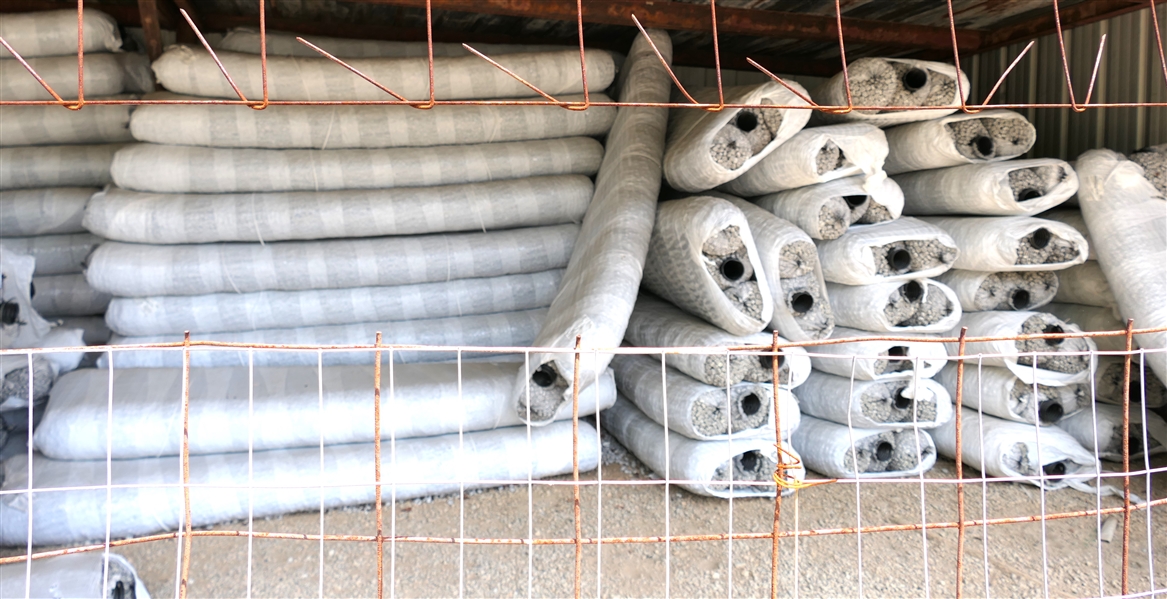 10 Units of Ezflow 12 in. x 10 ft. Geotextile Integrated Septic 3-Bundle System - Infiltrator 1203 Geo - Sep Lines - Manufacture 641