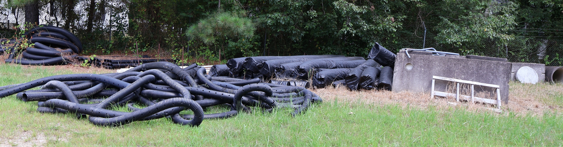 LIVE ONSITE ONLY - Drain Pipe, Septic Tanks