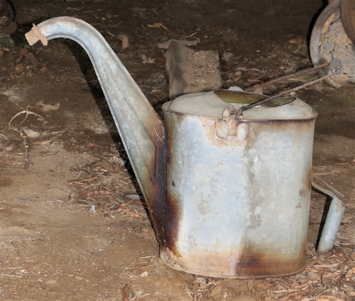 LIVE ONSITE- Galvanized Gas / Oil Can