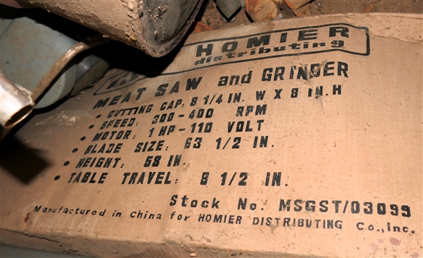 LIVE ONSITE - Meat Saw and Grinder in Original Box by Homier