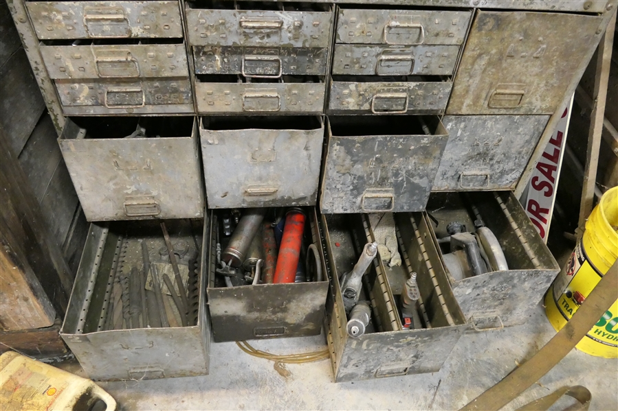 LIVE ONSITE - Storage Drawers Full of Tools - Bits