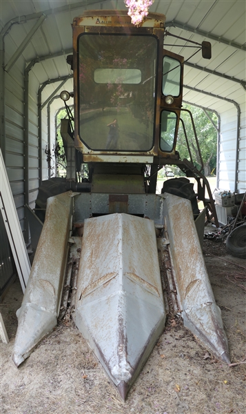 LIVE ONSITE - Allis Chalmers "Gleamer" Combine - Runs 