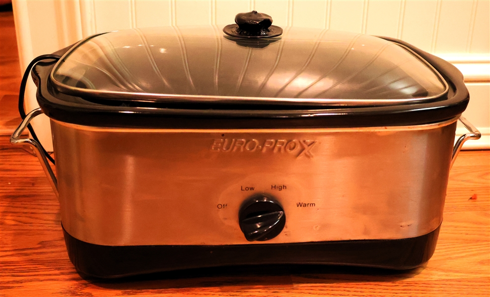 Euro - Pro Rectangular Slow Cooker 