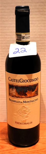 Castel Giocondo - Brunello di Montalcino - Frescobaldi - 2012 - Italian Red 