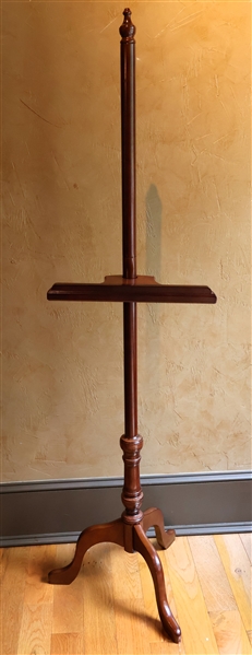 The Bombay Company Mahogany Finish Art Easel - Queen Anne Style - Measures 59" tall 14 1/2" Across