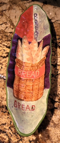 Certified International "Susan Winget" Bread Tray - Measuring 17" Long