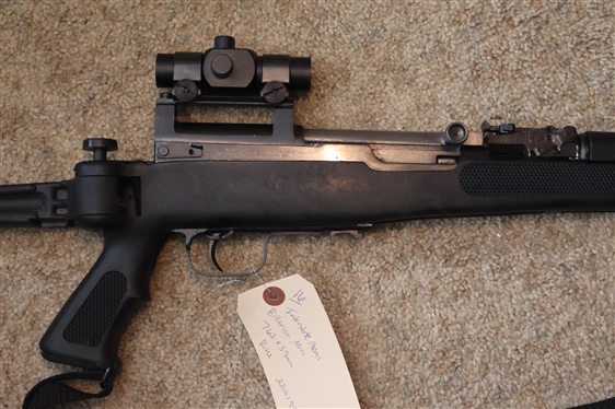 Interstate Arms SKS -  Billerica, Mass - 7.62 - 39mm Rifle - No Clips -with BEC INC 1x20mm Red Dot Scope - Folding Stock