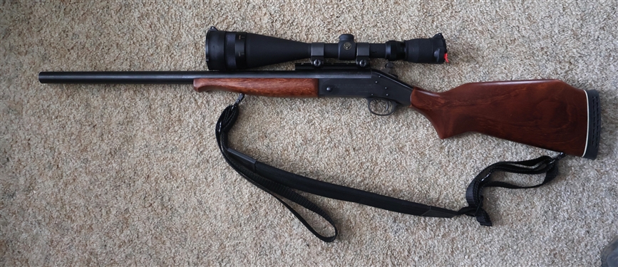 New England Firearms 223 Rem Rifle - with  Scope - Like New Condition